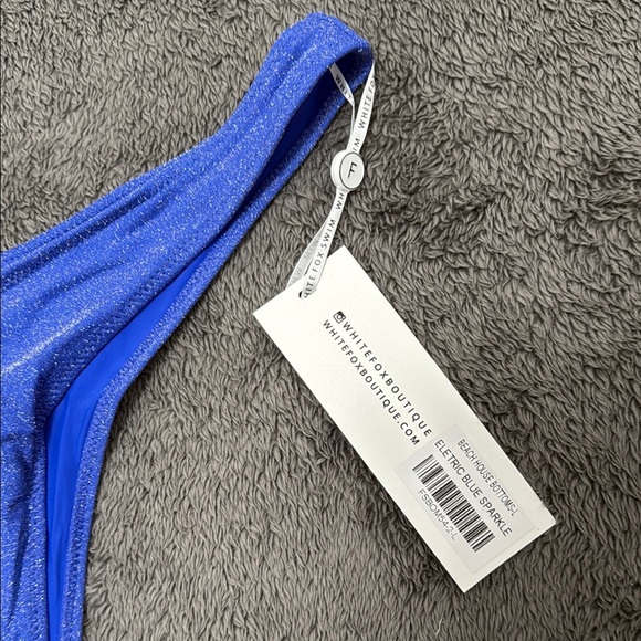 White Fox Boutique Blue Bikini Set - Picture 10 of 16